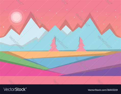 Cartoon Landscape Vector 的图像结果