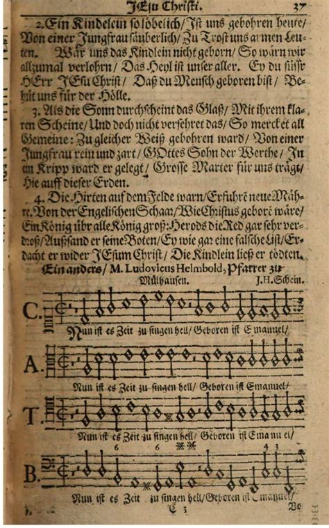 Chorale Melody: Der Tag, der ist so freudenreich