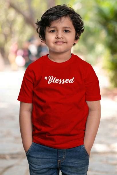 Boys Red T-shirt - Buy Red T-shirt For Boys online at Best Prices in ...