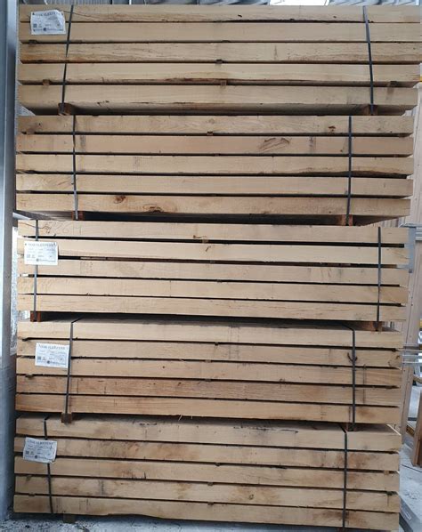 New Untreated Oak Sleepers 100 X 200 X 2400mm