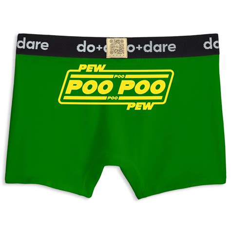 💥 Pew Poo Poo Pew | Bamboo Boxer Briefs Underwear 🩲 | do+dare undie co.