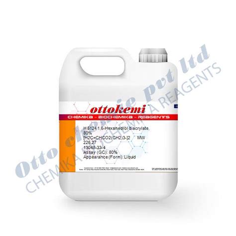 1,6-Hexanediol diacrylate, 80%, 13048-33-4, low price, fast delivery ...