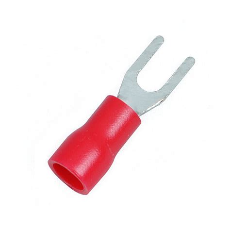 Buy Red - Crimp Spade 22-16AWG Wire Connector Fork U Terminal Online In ...