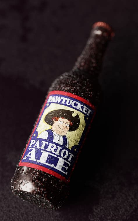 Real Pawtucket Patriot Ale, Real Life Product Visualization