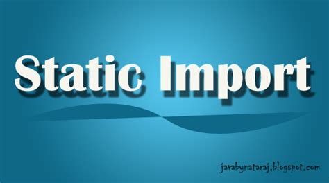 Image result for Static Import Java