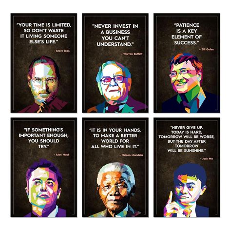 Motivational Posters & Inspirational Slogan (12 x 18 Inch), 300 GSM Pa ...