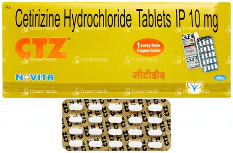 Ctz Tablet 20: Uses, Side Effects, Price & Substitutes