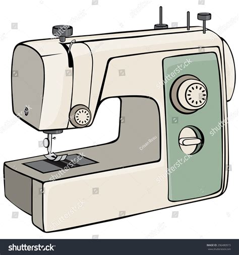 Sewing Machine Cartoon 的图像结果