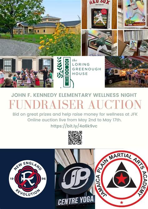 JFK Wellness Auction thru May 17! - John F. Kennedy Elementary School