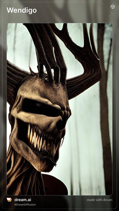 Dream, Wendigo : r/aiArt