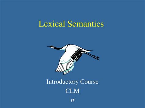 Image result for Lexical Semantics Examples