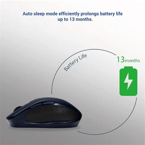 Buy ASUS Silent MW203-BL Bluetooth 5.0 & 2.4GHz Wireless Optical Mouse ...