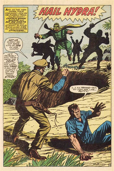 Hail Hydra (1968) | Marvel comics, Leathernecks, Comic book cover