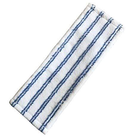 RRJ Home Cleaning Mop Microfiber Pad for Flat Mop Plain Refill (Length ...