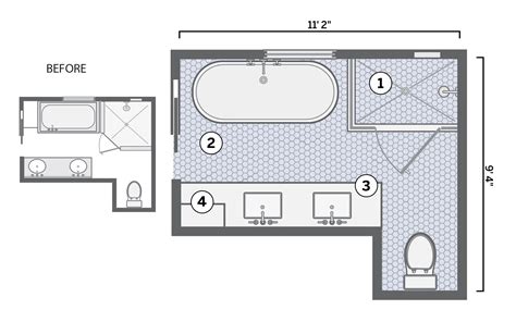Smallest Bathroom Floor Plan at Tanya Farris blog