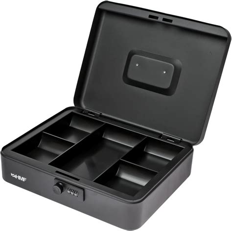 HMF 10017-02 Caisse à Monnaie Serrure à Combinaison, 30 x 24 x 9 cm ...