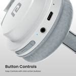 Buy Portronics Muffs M2 Bluetooth Wireless Headphone - White Online at ...