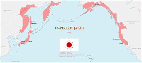 My take on alternate history (Empire of Japan, 1951) : r/imaginarymaps