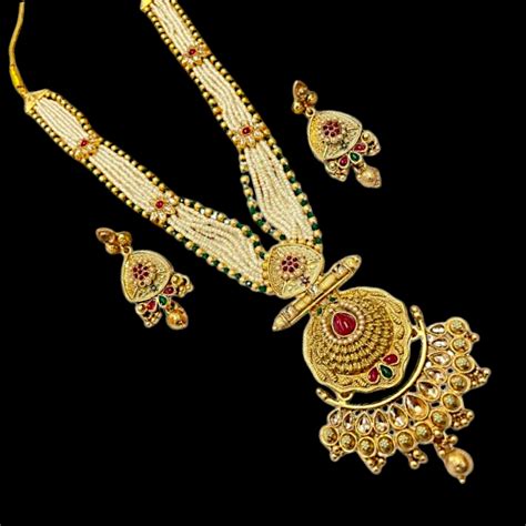 Long Necklace Set – Look Ethnic