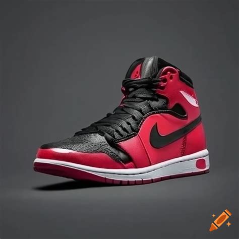 Jordan shoes black and red online