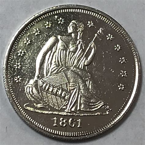 1861 Confederate States of America Half Dollar Restrike | Property Room