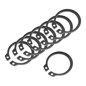 uxcell 25.7mm External Circlips C-Clip Retaining Snap Rings 65Mn 50pcs ...