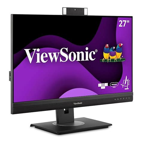 ViewSonic VG2756V-2K 68.58 Cm (27") Monitor with Webcam, 5MPcamera LED ...