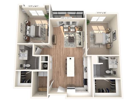 1, 2 & 3-Bedroom Apartments in West Knoxville | The Rowan