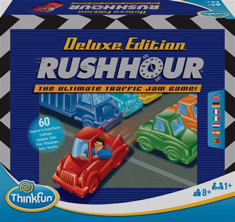 ThinkFun Rush Hour Deluxe Edition, Board Games - Amazon Canada