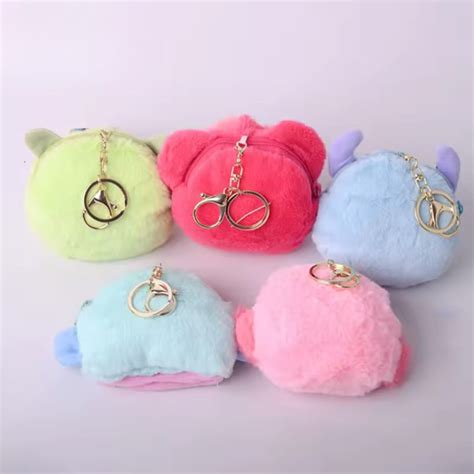 Shop for Cute Plush Coin Pouch Keychain Online from Tinyminymo – TinyMinyMo