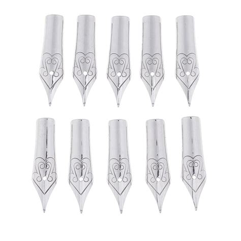 MYADDICTION 10 Pieces Pen Tips Replacement Nibs for Pens 2.5 x 0.5 cm ...