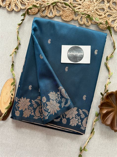 Indupriyaa Firoji Handloom Soft Silk Saree With Rich Pallu – indupriyaa