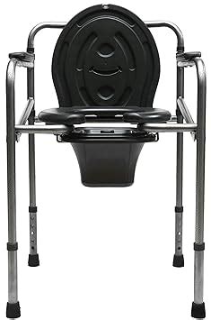 Height Adjustable Commode Chair by Expertomind | Toilet Chair for Old ...