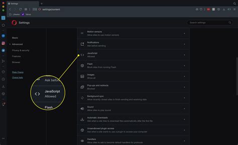 Enable JavaScript in Opera 的图像结果