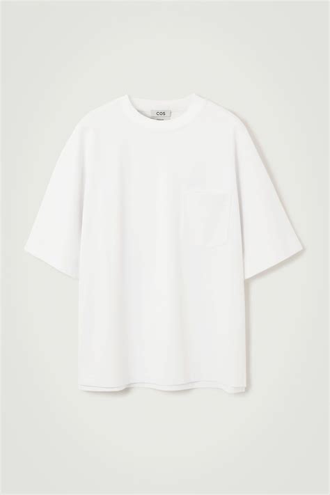 OVERSIZED HEAVYWEIGHT COTTON T-SHIRT - WHITE | White tshirt fashion ...