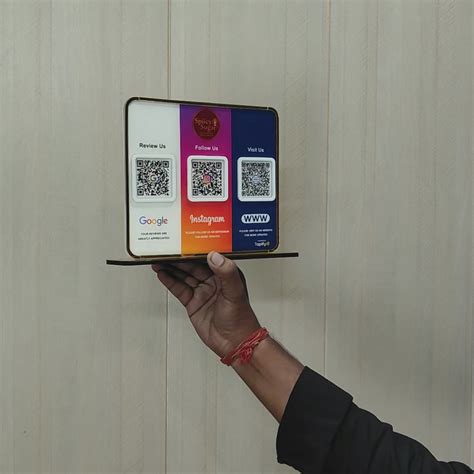 Tapify - Premium Smart NFC 3-in-1 Table Top Standee - Native Background ...
