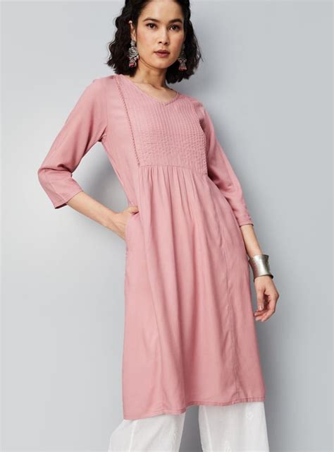 Buy Women Pintuck Kurta with Pocket Online at just Rs. 599.0 ...
