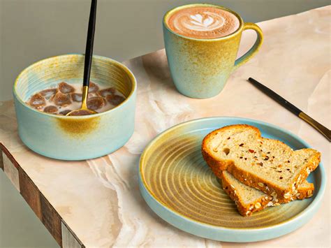 Bodhi House Hand Glaze Ceramic Breakfast Set – Multipurpose Combo of ...