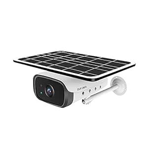 Buy VESAFE 2MP WiFi Solar Surveillance Camera Home HD 1080P Night ...