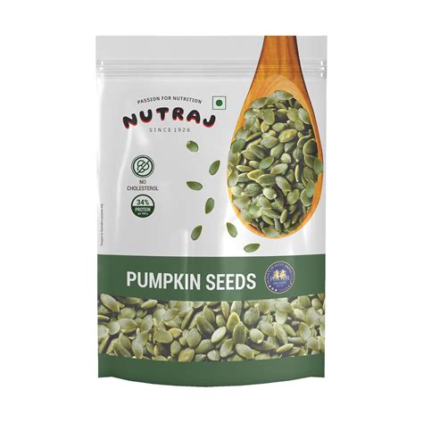 Nutraj Pumpkin Seeds 200g Pouch | Kaddu Beej | Seeds for Eating | Seed ...
