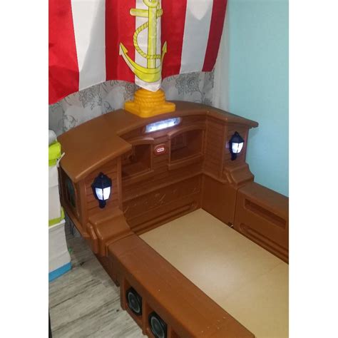 Little Tikes Pirate Ship Toddler Bed, Babies & Kids, Baby Nursery ...