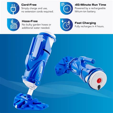 POOLBLASTER POOL BLASTER Catfish Ultra (Gen 2) Cordless Pool India | Ubuy