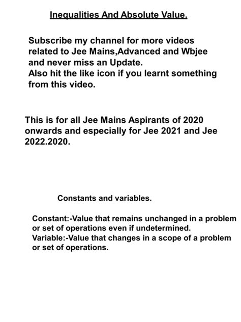 Image result for Linear Inequality Modulus