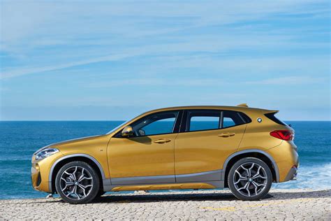 The new BMW X2. X2 xDrive20d, model M Sport X, Galvanic Gold (02/2018).