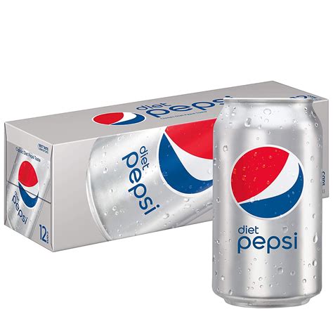 Diet Pepsi Cola Soda Pop, 12 oz, 12 Pack Cans - Walmart.com