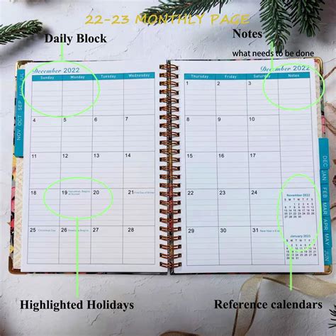 Buy Planner 2022-2023,Calendar 2022-2023,Planner 2022-2023 With ...