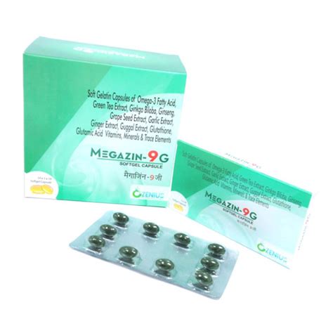 MEGAZIN-9G Softgel Capsules Realnova Healthcare