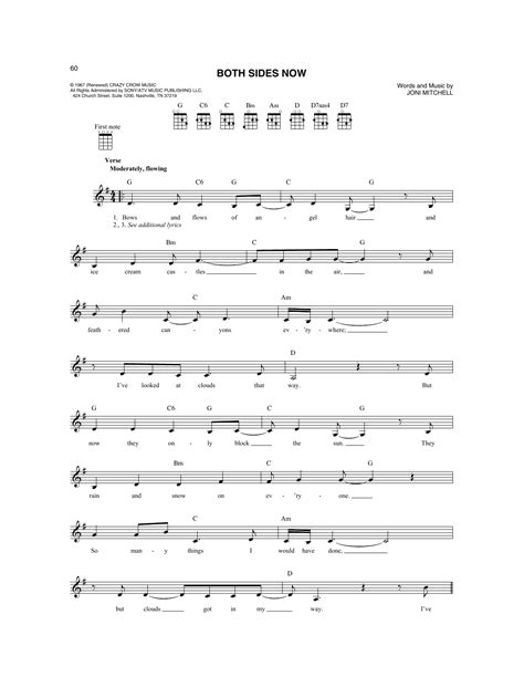 Both Sides Now by Joni Mitchell - Mandolin - Guitar Instructor