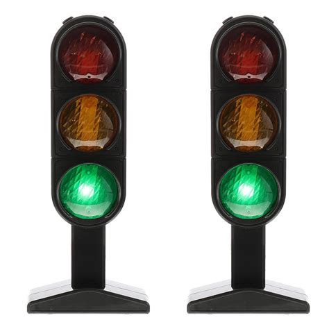 Buy STOBOK Kids Traffic Light Signs Toy,Simulation Road Light Safety ...