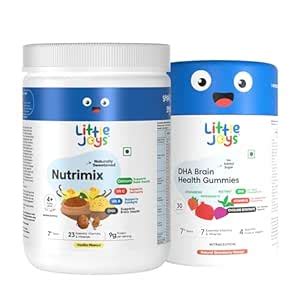 Little Joys Brain Development Kit (7-12 Years) | With Vanilla Nutrimix ...
